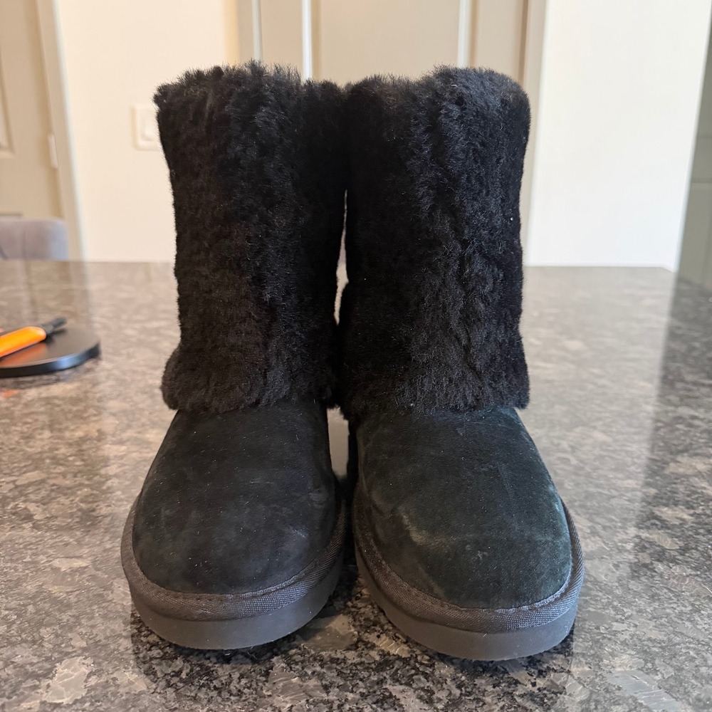 NWOT‎ UGG Australia Maylin Boots 100% Wool Size 7 Women's - Picture 2 of 6